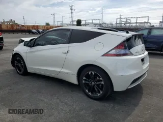 2015 Honda CR-Z EX with VIN JHMZF1D6XFS003512, listed as a Copart auction lot 56709955 with 78,785 mi miles and Salvage title. Bid and sale history available at DreamBid. Image 2.