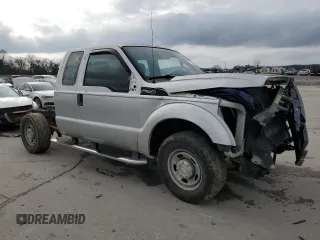 2011 Ford F-250 XL with VIN 1FT7X2A68BEA83904, listed as a Copart auction lot 84274634 with 297,487 mi miles and Salvage title. Bid and sale history available at DreamBid. Image 4.