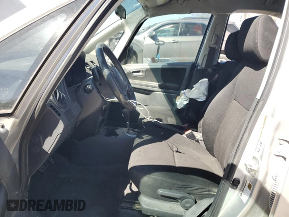 2011 Suzuki SX4 LE with VIN JS2YC5A27B6301040, listed as a Copart auction lot 47218805 with 106,474 mi miles and Salvage Title. Bid and sale history available at carsss.com. Image 7.