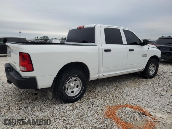 2018 Ram 1500 Tradesman with VIN 1C6RR6KG0JS275343, listed as a Copart auction lot 46490895 with 103,539 mi miles and Salvage title. Bid and sale history available at DreamBid. Image 3.