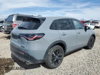 2024 Honda HR-V Sport with VIN 3CZRZ2H5XRM736280, listed as a Copart auction lot 48259415 with 0 mi miles and Salvage Title. Bid and sale history available at carsss.com. Image 3.
