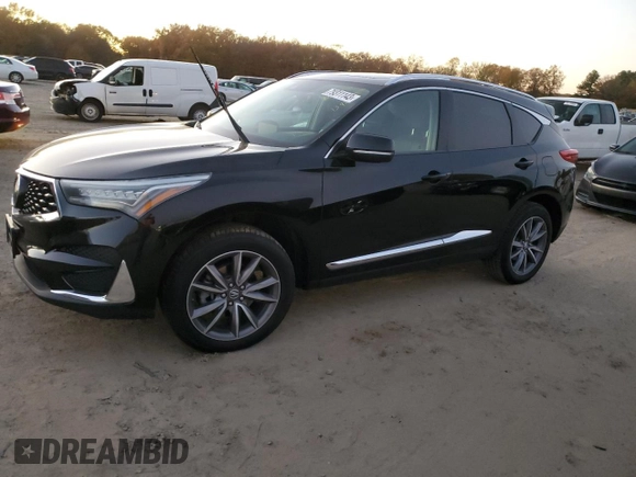 2019 Acura RDX w/Technology Pkg with VIN 5J8TC2H54KL044294, listed as a Copart auction lot 79311143 with 58,005 mi miles. Bid and sale history available at carsss.com. Image 1.