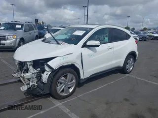 2019 Honda HR-V EX with VIN 3CZRU5H5XKM719534, listed as a IAAI auction lot 41635680 with 55,770 mi miles. Bid and sale history available at carsss.com. Image 2.