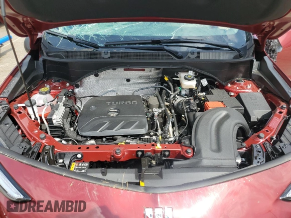 2025 Buick Encore GX Sport Touring with VIN KL4AMDSL1SB125730, listed as a Copart auction lot 58808805 with 478 mi miles and Salvage title. Bid and sale history available at DreamBid. Image 12.