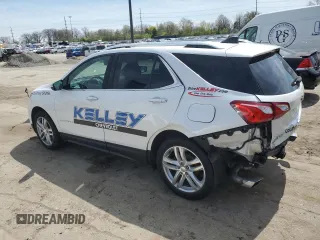 2019 Chevrolet Equinox Premier with VIN 2GNAXYEX1K6292389, listed as a Copart auction lot 54141325 with 118,457 mi miles and Salvage Title. Bid and sale history available at DreamBid. Image 2.