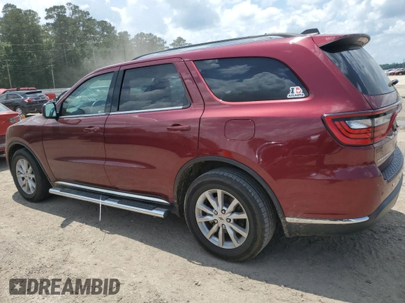 2021 Dodge Durango SXT with VIN 1C4RDHAG0MC641434, listed as a Copart auction lot 56573715 with 140,181 mi miles and Salvage title. Bid and sale history available at DreamBid. Image 2.