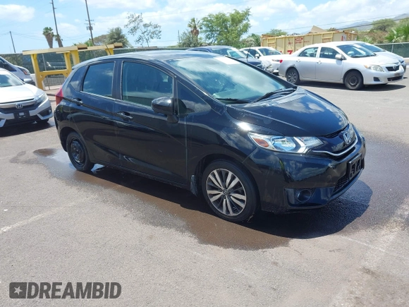 2015 Honda Fit EX-L with VIN 3HGGK5H88FM739107, listed as a IAAI auction lot 42193170 with 56,243 mi miles and . Bid and sale history available at DreamBid. Image 1.