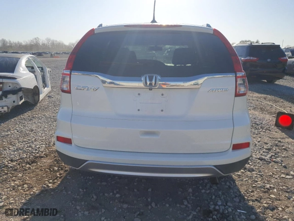 2016 Honda CR-V EX-L with VIN 5J6RM4H70GL101871, listed as a Copart auction lot 53078545 with 84,407 mi miles and Salvage Title. Bid and sale history available at carsss.com. Image 6.