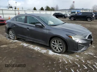 2021 Acura ILX with VIN 19UDE2F39MA000127, listed as a Copart auction lot 45699055 with 38,644 mi miles and Salvage title. Bid and sale history available at DreamBid. Image 4.