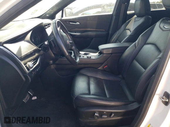 2023 Cadillac XT4 AWD Sport with VIN 1GYFZFR42PF171939, listed as a Copart auction lot 70484524 with 20,087 mi miles and Salvage Title. Bid and sale history available at carsss.com. Image 7.