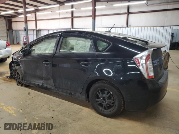 2014 Toyota Prius Four with VIN JTDKN3DU3E0358046, listed as a Copart auction lot 50574225 with 0 mi miles and Salvage Title. Bid and sale history available at carsss.com. Image 2.