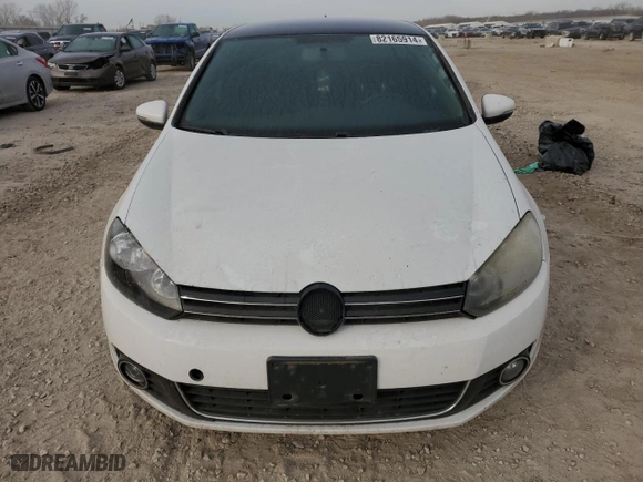 2011 Volkswagen Golf TDI with VIN WVWNM7AJ3BW048120, listed as a Copart auction lot 82165914 with 125,625 mi miles and Salvage Title. Bid and sale history available at carsss.com. Image 5.