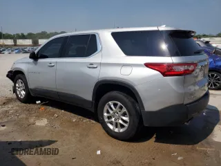 2020 Chevrolet Traverse LS with VIN 1GNERFKW5LJ125419, listed as a Copart auction lot 59046885 with 86,383 mi miles and Salvage title. Bid and sale history available at DreamBid. Image 2.
