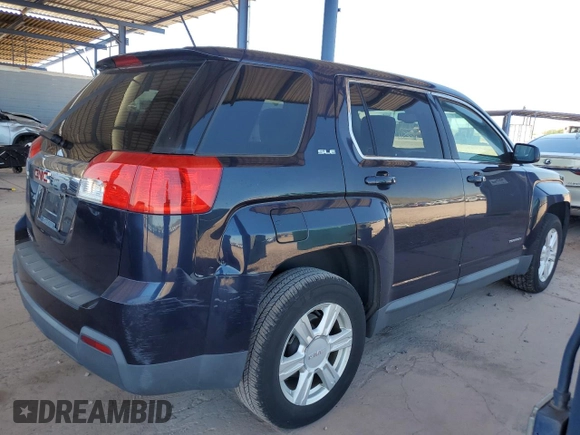2015 GMC Terrain SLE with VIN 2GKALMEK9F6312433, listed as a Copart auction lot 62165065 with 136,695 mi miles and Clean title. Bid and sale history available at DreamBid. Image 3.