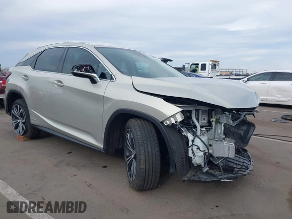 2021 Lexus RX 450h with VIN 2T2HGMDA0MC067228, listed as a IAAI auction lot 41818836 with 28,850 mi miles and . Bid and sale history available at DreamBid. Image 1.