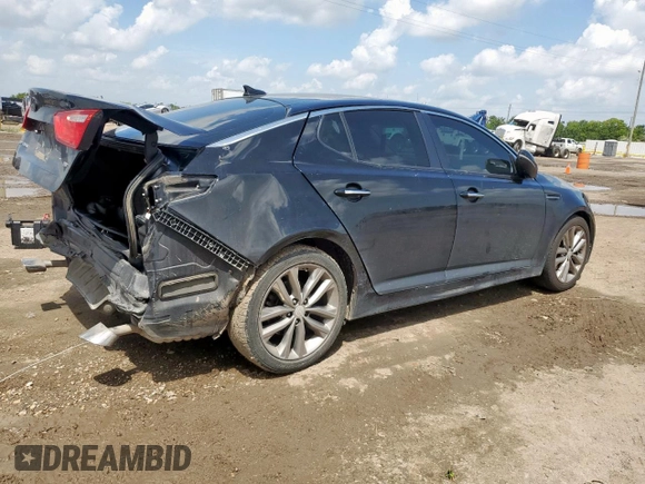 2015 Kia Optima LX with VIN 5XXGM4A75FG459375, listed as a Copart auction lot 64859905 with 156,421 mi miles and Salvage title. Bid and sale history available at DreamBid. Image 3.