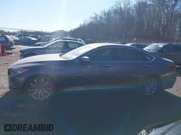 2017 Genesis G80 Ultimate z VIN KMHGN4JF6HU173239, wystawiony jako IAAI lot #41431822 z przebiegiem 140 552 mil mil oraz . Historia ofert i sprzedaży dostępna na DreamBid. Obrazek 14.