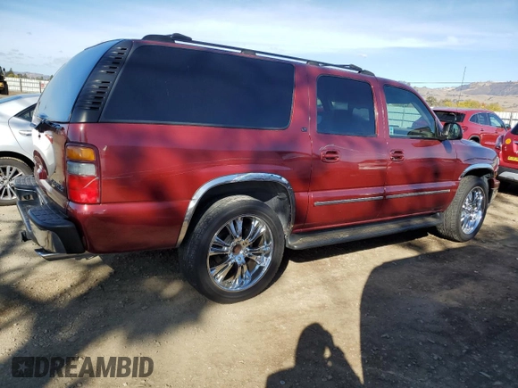 2002 Chevrolet Suburban LT with VIN 1GNEC16T02J218707, listed as a Copart auction lot 81351814 with 114,271 mi miles and Salvage Title. Bid and sale history available at carsss.com. Image 3.