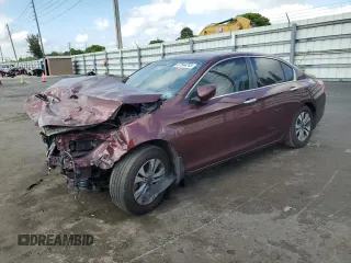 2014 Honda Accord LX z VIN 1HGCR2F37EA148388, wystawiony jako Copart lot #57564245 z przebiegiem 122 620 mil mil oraz Czysty tytuł • Clean title. Historia ofert i sprzedaży dostępna na DreamBid. Obrazek 1.