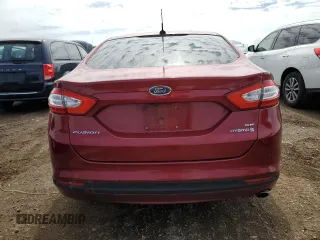 2013 Ford Fusion SE Hybrid with VIN 3FA6P0LU1DR246703, listed as a Copart auction lot 58862165 with 147,543 mi miles and Clean title. Bid and sale history available at DreamBid. Image 6.