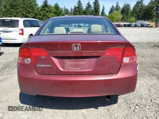 2008 Honda Civic LX z VIN 1HGFA16568L071361, wystawiony jako Copart lot #57340675 z przebiegiem 186 658 mil mil oraz Szkoda całkowita • Salvage title. Historia ofert i sprzedaży dostępna na DreamBid. Obrazek 6.