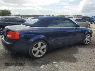2006 Audi A4 1.8T with VIN WAUBC48H66K011757, listed as a Copart auction lot 72407404 with 66,972 mi miles and Salvage Title. Bid and sale history available at carsss.com. Image 3.