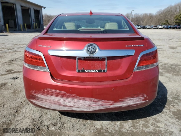 2012 Buick LaCrosse Premium 1 with VIN 1G4GD5ER9CF299699, listed as a Copart auction lot 46454695 with NaN miles and Salvage Title. Bid and sale history available at carsss.com. Image 6.