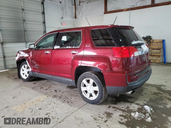 2016 GMC Terrain SLE with VIN 2GKFLSEK1G6235312, listed as a Copart auction lot 45561385 with 71,476 mi miles and Salvage Title. Bid and sale history available at carsss.com. Image 2.