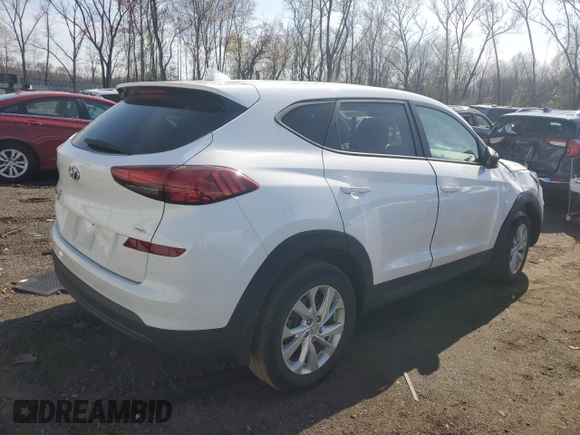 2020 Hyundai Tucson SE z VIN KM8J2CA44LU242705, wystawiony jako Copart lot #54495465 z przebiegiem 54 892 mil mil oraz Szkoda całkowita • Salvage title. Historia ofert i sprzedaży dostępna na DreamBid. Obrazek 3.