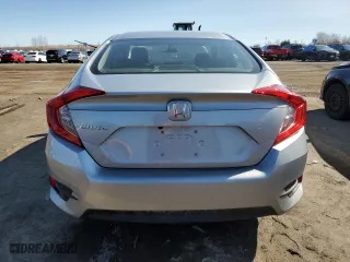 2017 Honda Civic Sedan LX with VIN 2HGFC2F51HH011839, listed as a Copart auction lot 50309185 with 141,479 mi miles and Salvage Title. Bid and sale history available at carsss.com. Image 6.