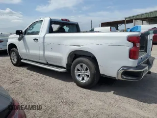 2024 Chevrolet Silverado 1500 Work Truck with VIN 3GCNAAED8RG381321, listed as a Copart auction lot 53080045 with 8,806 mi miles and Salvage Title. Bid and sale history available at carsss.com. Image 2.