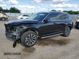2021 Volvo XC90 Momentum with VIN YV4A221K2M1682872, listed as a Copart auction lot 55915974 with 27,179 mi miles and Salvage Title. Bid and sale history available at carsss.com. Image 1.