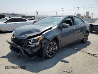 2016 Toyota Corolla L with VIN 5YFBURHE4GP367842, listed as a Copart auction lot 62610005 with 89,471 mi miles and Salvage title. Bid and sale history available at DreamBid. Image 1.