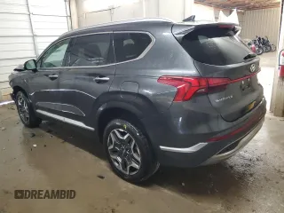 2023 Hyundai Santa Fe Hybrid SEL Premium with VIN 5NMS3DA14PH011334, listed as a Copart auction lot 54671685 with 45,756 mi miles and Salvage Title. Bid and sale history available at carsss.com. Image 2.