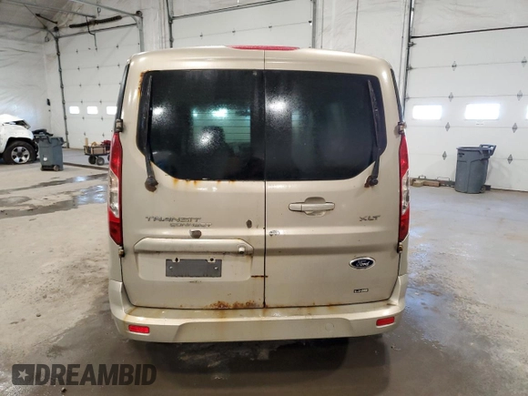 2014 Ford Transit Connect XLT z VIN NM0GS9F78E1140636, wystawiony jako Copart lot #50446275 z przebiegiem 270 082 mil mil oraz Czysty tytuł • Clean title. Historia ofert i sprzedaży dostępna na DreamBid. Obrazek 6.