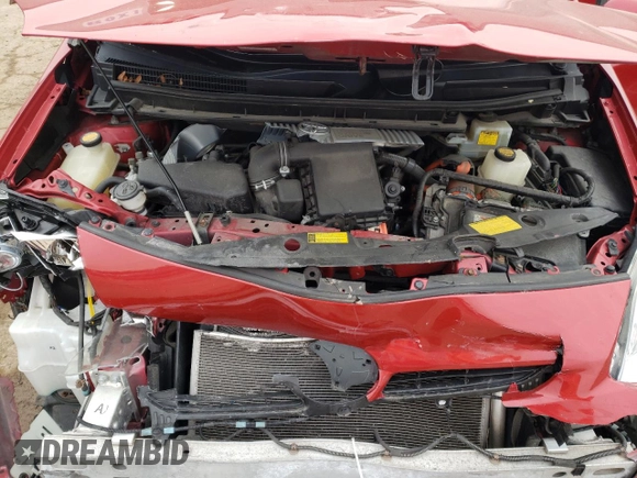 2013 Toyota Prius One with VIN JTDKN3DU8D5695524, listed as a Copart auction lot 82111264 with 121,977 mi miles and Salvage Title. Bid and sale history available at DreamBid. Image 11.