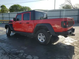 2020 Jeep Gladiator Sport S z VIN 1C6HJTAG4LL162110, wystawiony jako Copart lot #51546565 z przebiegiem 67 948 mil mil oraz Szkoda całkowita • Salvage title. Historia ofert i sprzedaży dostępna na DreamBid. Obrazek 2.
