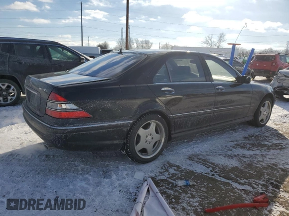 2002 Mercedes-Benz S-Class 6.0L with VIN WDBNG78J62A299111, listed as a Copart auction lot 88948155 with 72,164 mi miles and Clean Title. Bid and sale history available at carsss.com. Image 3.