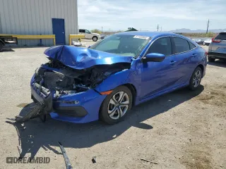 2018 Honda Civic Sedan LX with VIN 19XFC2F53JE003659, listed as a Copart auction lot 51180965 with 34,929 mi miles and Salvage Title. Bid and sale history available at carsss.com. Image 1.