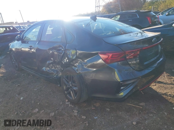 2021 Kia Forte GT-Line with VIN 3KPF34AD8ME270830, listed as a IAAI auction lot 40832173 with 68,240 mi miles and . Bid and sale history available at DreamBid. Image 6.