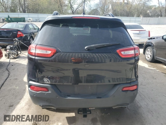 2016 Jeep Cherokee Latitude with VIN 1C4PJMCSXGW119973, listed as a Copart auction lot 54299385 with 132,279 mi miles and Clean Title. Bid and sale history available at carsss.com. Image 6.