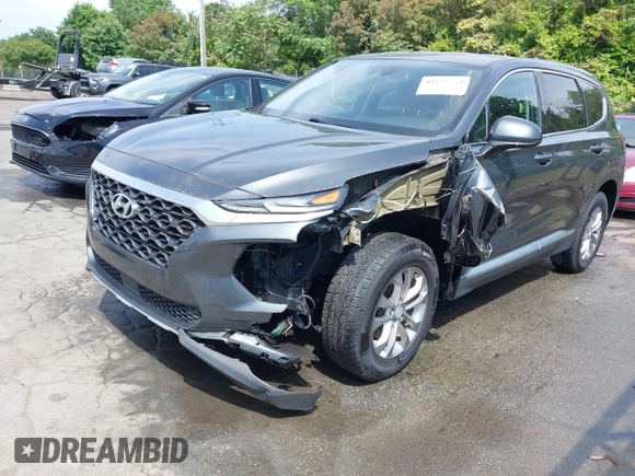 2019 Hyundai Santa Fe SEL Plus z VIN 5NMS33AD0KH134674, wystawiony jako IAAI lot #42133493 z przebiegiem 55 175 mil mil oraz . Historia ofert i sprzedaży dostępna na DreamBid. Obrazek 6.