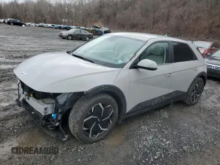 2022 Hyundai IONIQ 5 SEL with VIN KM8KNDAF2NU109205, listed as a Copart auction lot 48222195 with 23,970 mi miles and Salvage Title. Bid and sale history available at carsss.com. Image 1.