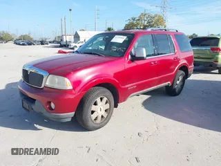 2004 Lincoln Aviator Luxury z VIN 5LMEU88H24ZJ52553, wystawiony jako IAAI lot #41715408 z przebiegiem 100 920 mil mil oraz . Historia ofert i sprzedaży dostępna na DreamBid. Obrazek 2.