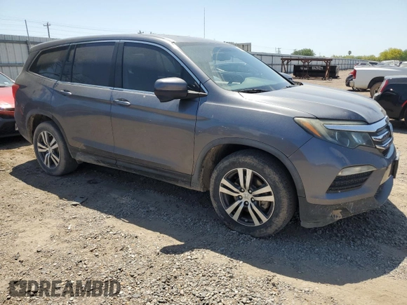 2016 Honda Pilot EX-L z VIN 5FNYF6H53GB105289, wystawiony jako Copart lot #52939575 z przebiegiem Nie podano mil oraz Szkoda całkowita • Salvage title. Historia ofert i sprzedaży dostępna na DreamBid. Obrazek 4.