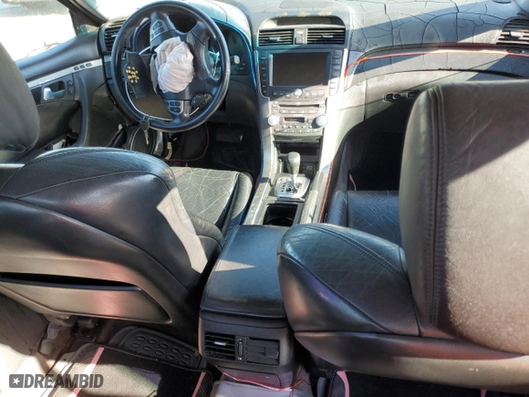 2005 Acura TL with VIN 19UUA66215A079532, listed as a Copart auction lot 49675835 with 0 mi miles and Salvage Title. Bid and sale history available at carsss.com. Image 8.