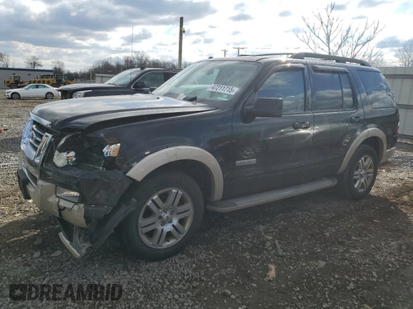 2008 Ford Explorer Eddie Bauer with VIN 1FMEU74E98UA15962, listed as a Copart auction lot 47211715 with 170,062 mi miles and Salvage Title. Bid and sale history available at DreamBid. Image 1.