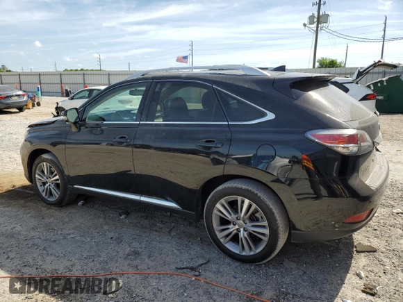 2015 Lexus RX 350 with VIN 2T2ZK1BA2FC184428, listed as a Copart auction lot 51982235 with 51,274 mi miles and Salvage Title. Bid and sale history available at carsss.com. Image 2.
