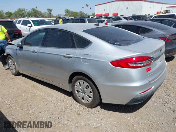 2019 Ford Fusion S with VIN 3FA6P0G71KR275393, listed as a IAAI auction lot 41827288 with 108,160 mi miles and . Bid and sale history available at DreamBid. Image 3.
