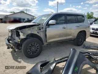 2023 Lexus GX 460 Premium with VIN JTJAM7BX4P5375685, listed as a Copart auction lot 57748155 with 12,190 mi miles and Salvage title. Bid and sale history available at DreamBid. Image 1.